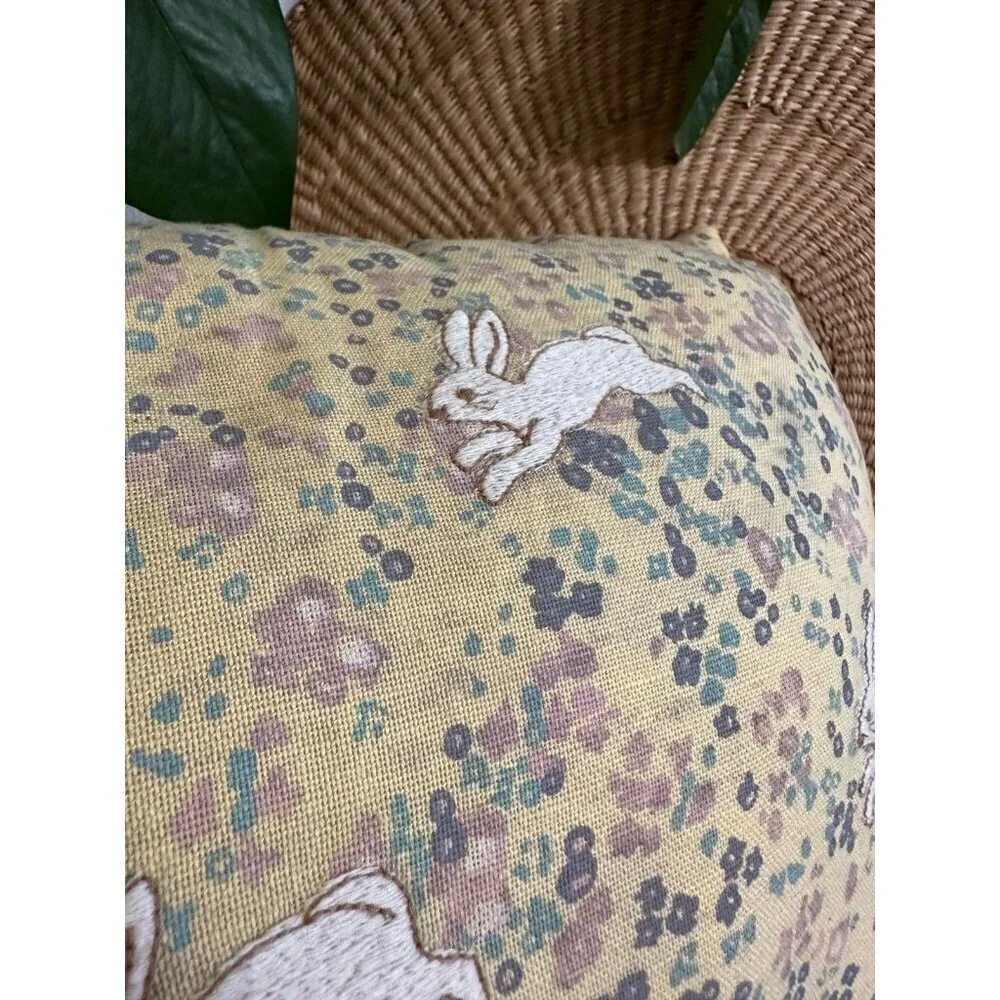 Target Easter bunny, spring throw pillow